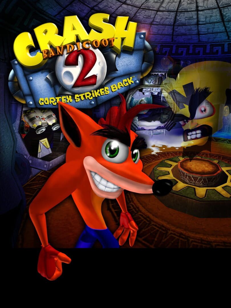 Capa de Crash Bandicoot 2: Cortex Strikes Back