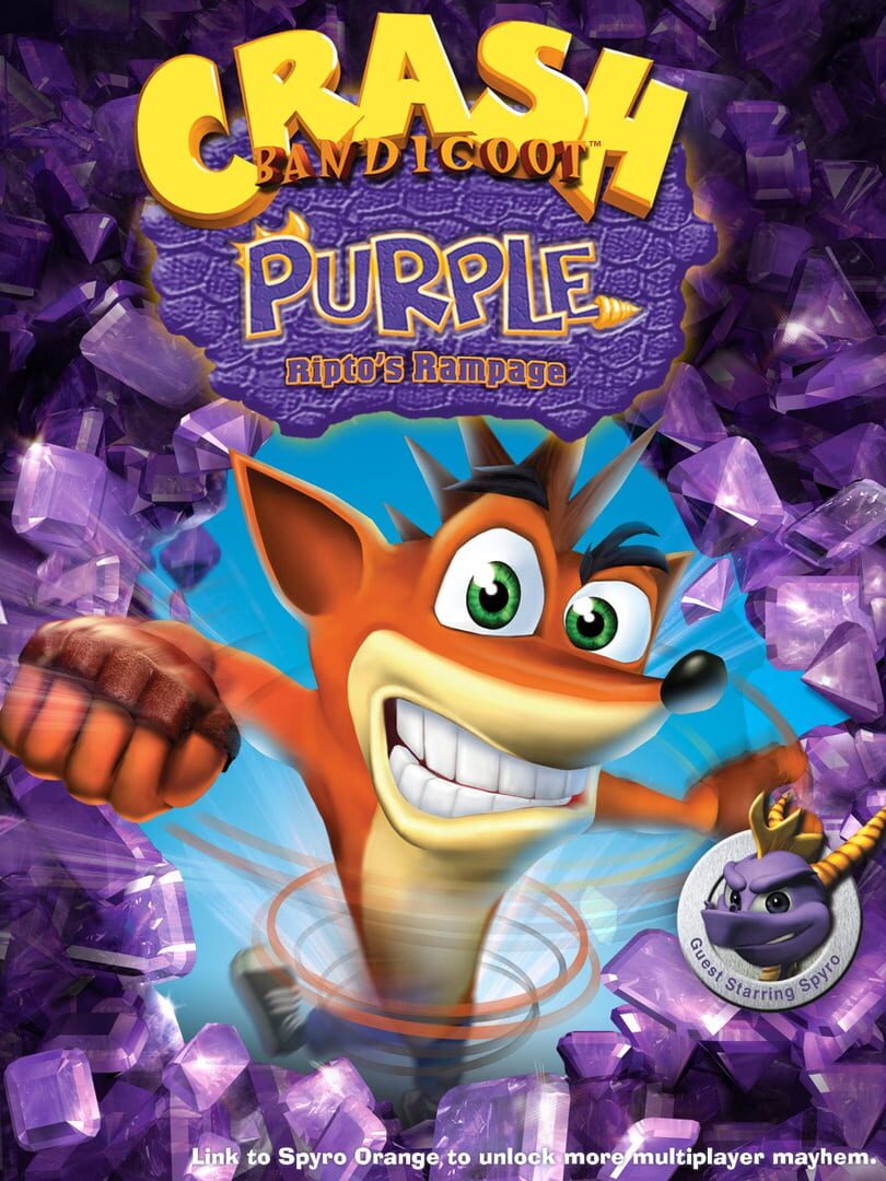 Copertina di Crash Bandicoot Purple: Ripto's Rampage