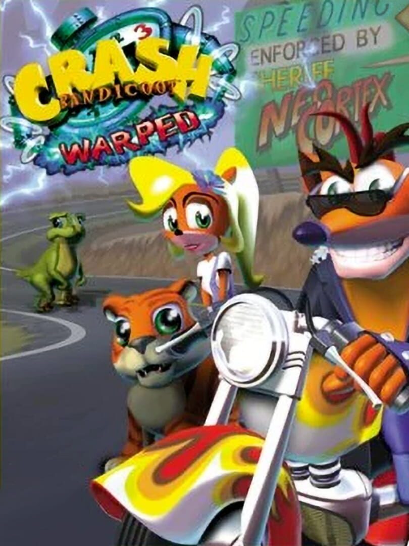 Copertina di Crash Bandicoot: Warped