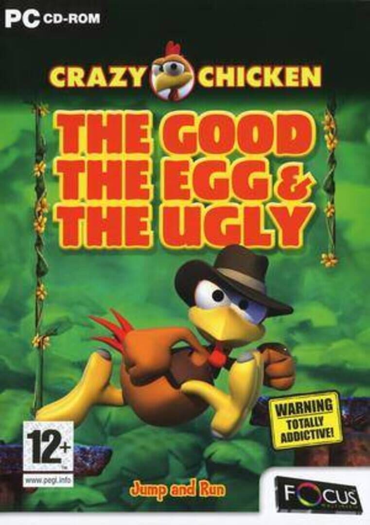 Capa de Crazy Chicken: The Good, The Egg, and the Ugly