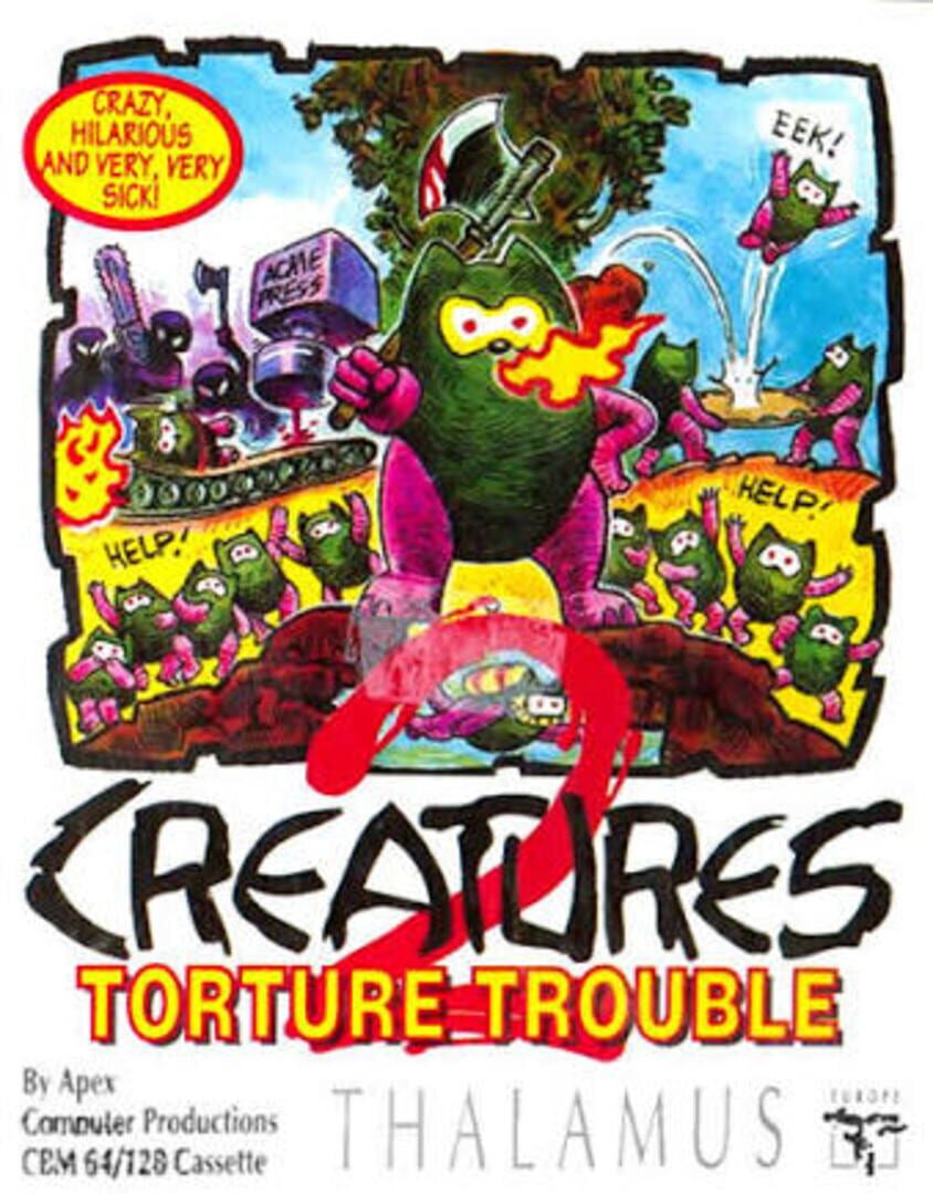 Creatures II: Torture Trouble Kapağı