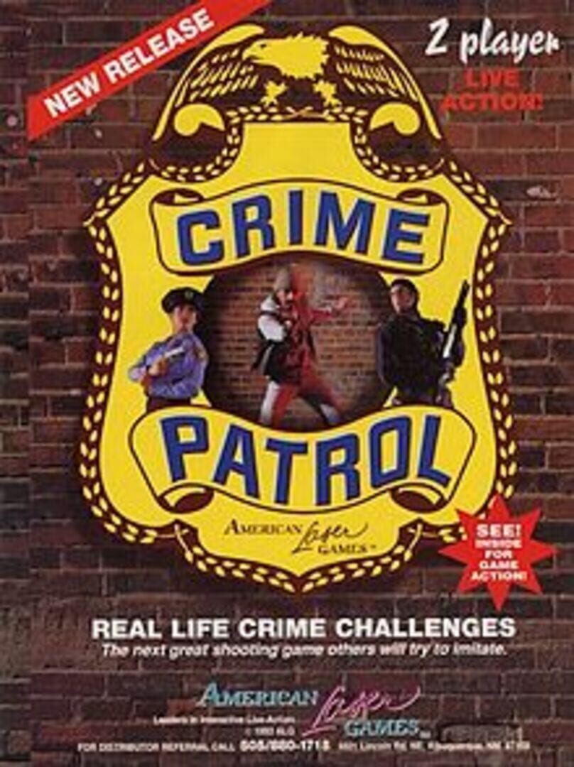 Capa de Crime Patrol