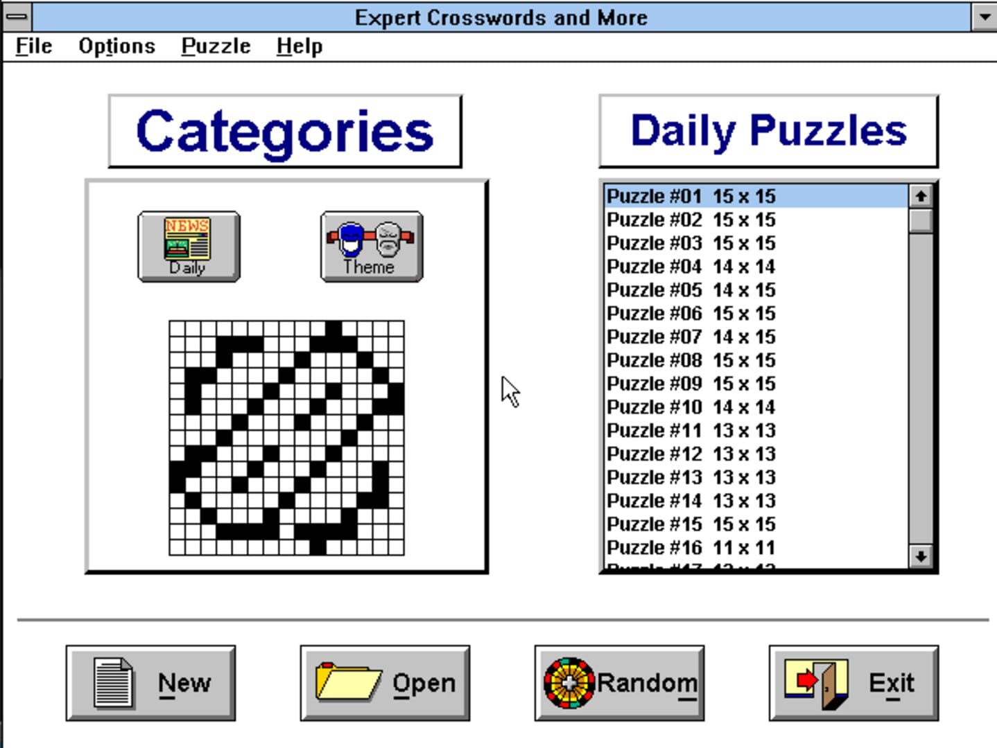 Capa de Crosswords & More for Windows
