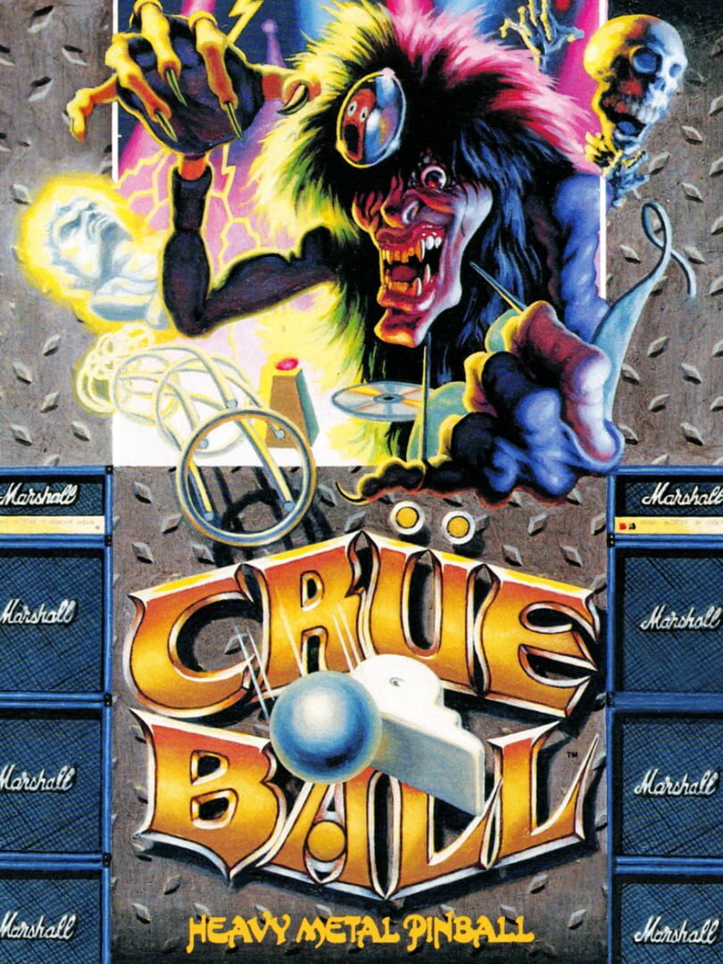 Crue Ball: Heavy Metal Pinball Cover