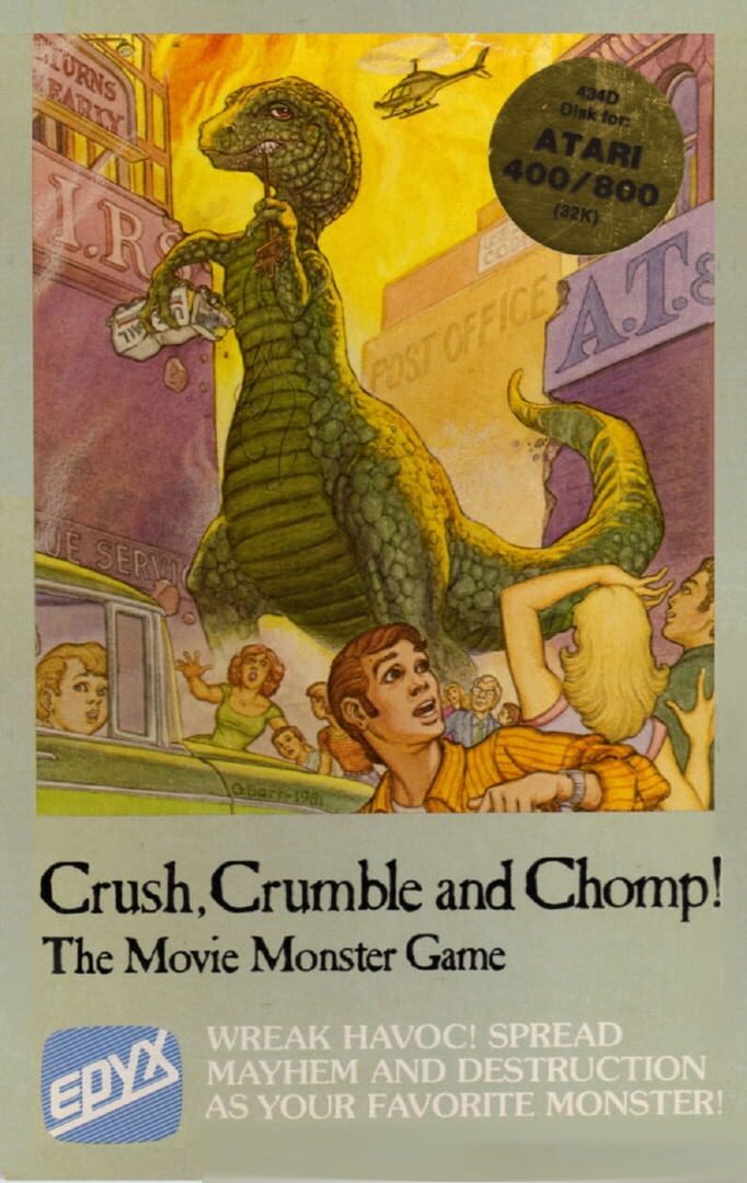 Crush, Crumble and Chomp! Kapağı