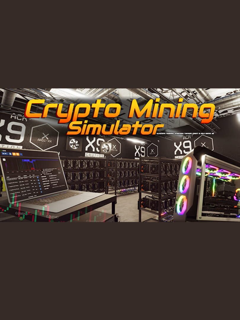 Crypto Mining Simulator: Ultimate Trading Strategy Tycoon Craft & Idle Game 3D 커버