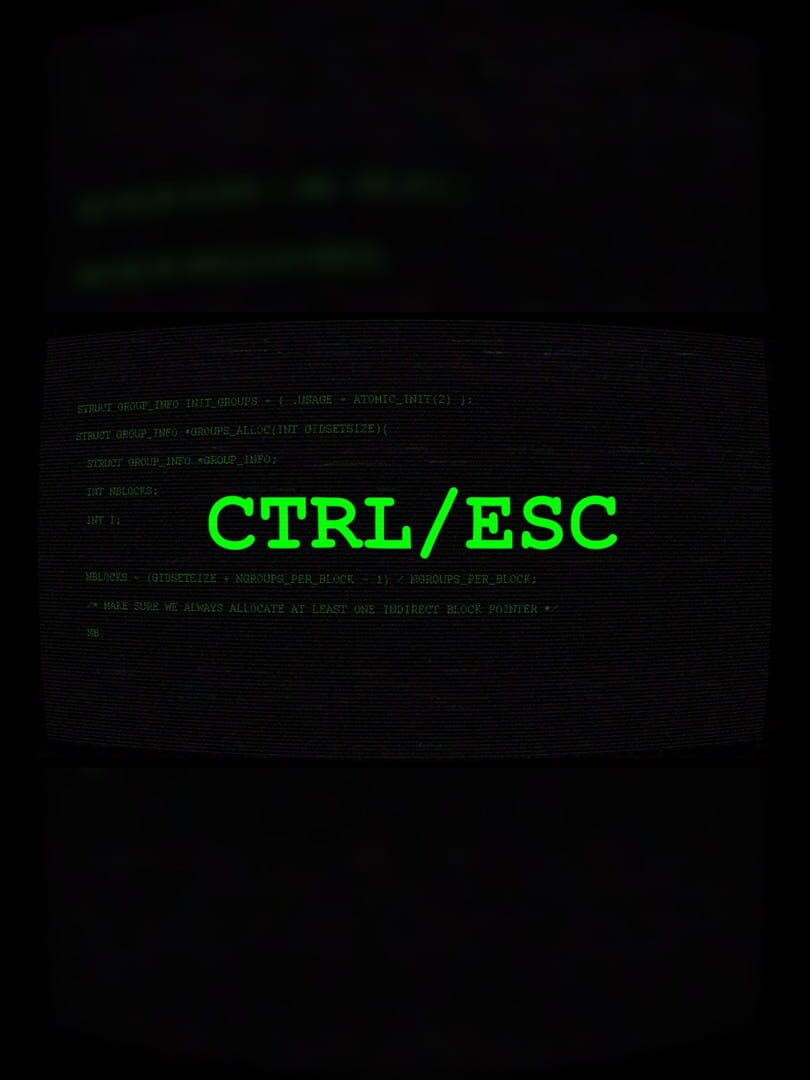 Copertina di Ctrl/Esc