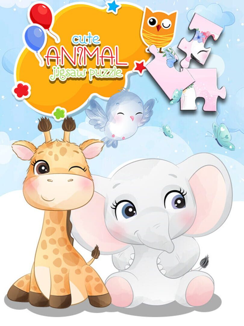 Cute animal jigsaw puzzle Cover