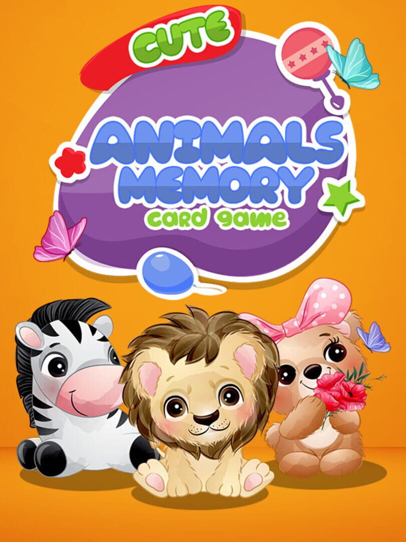 Cute Animals Memory Card Game カバー