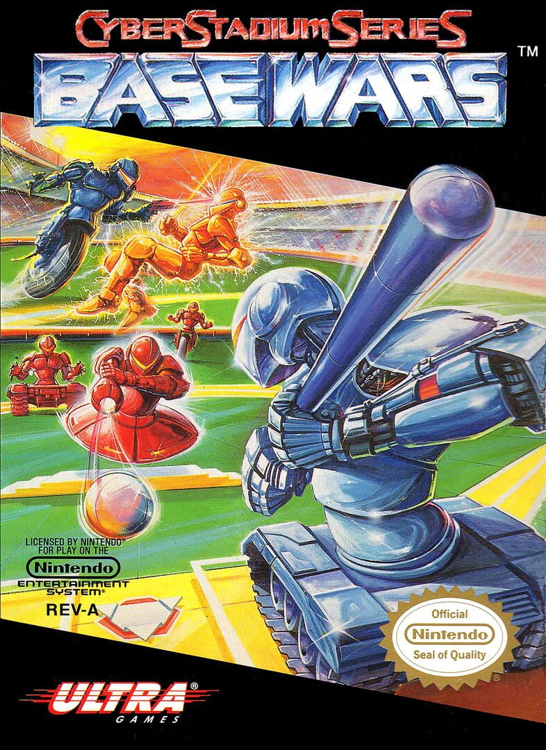 Capa de Cyber Stadium Series: Base Wars