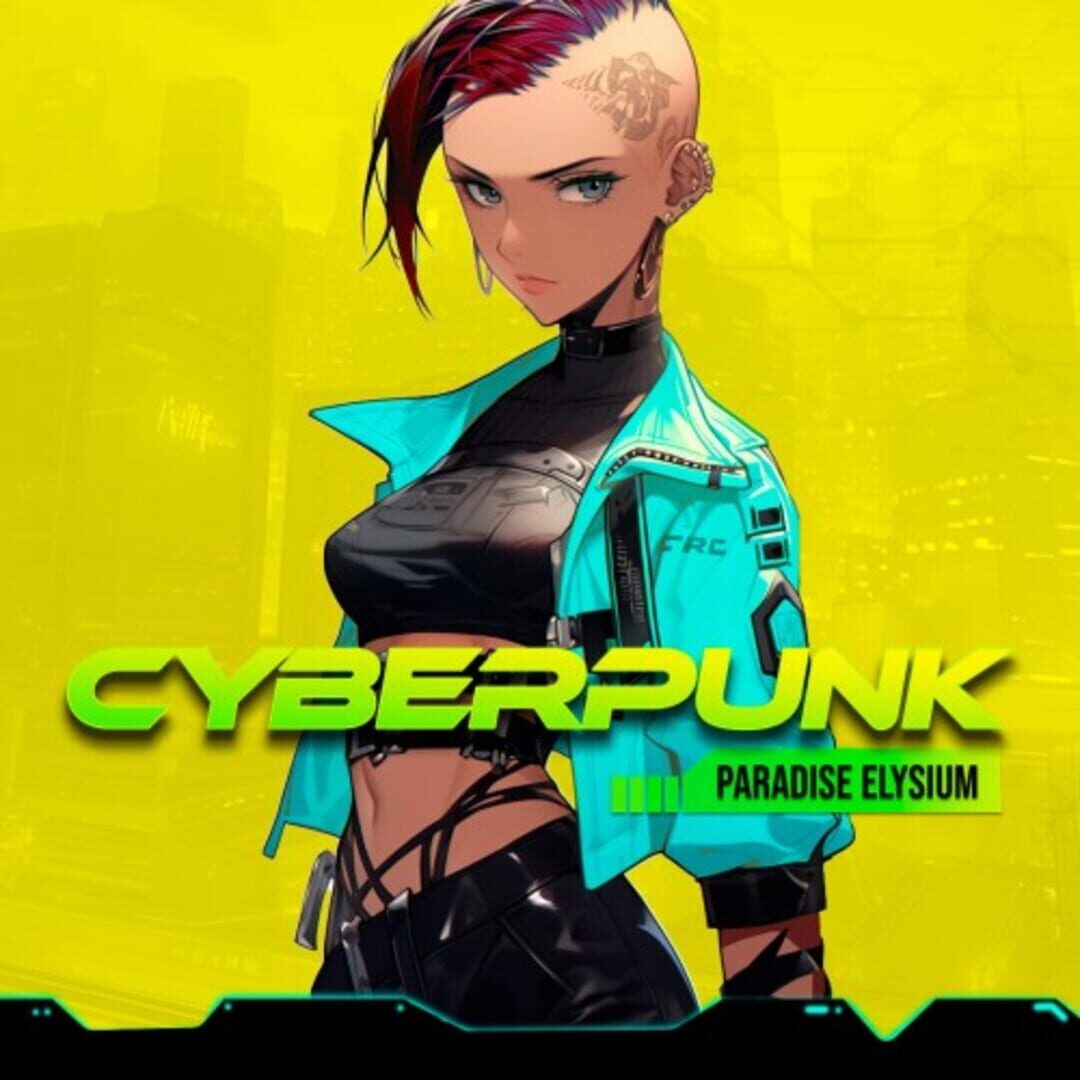 Capa de Cyberpunk Paradise Elysium: The Visual Novel