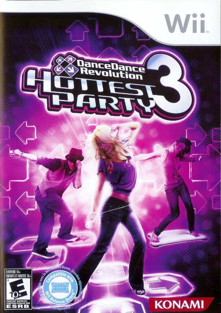 Couverture de Dance Dance Revolution Hottest Party 3