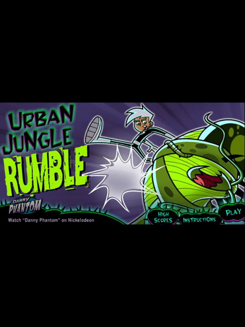 Capa de Danny Phantom: Urban Jungle Rumble