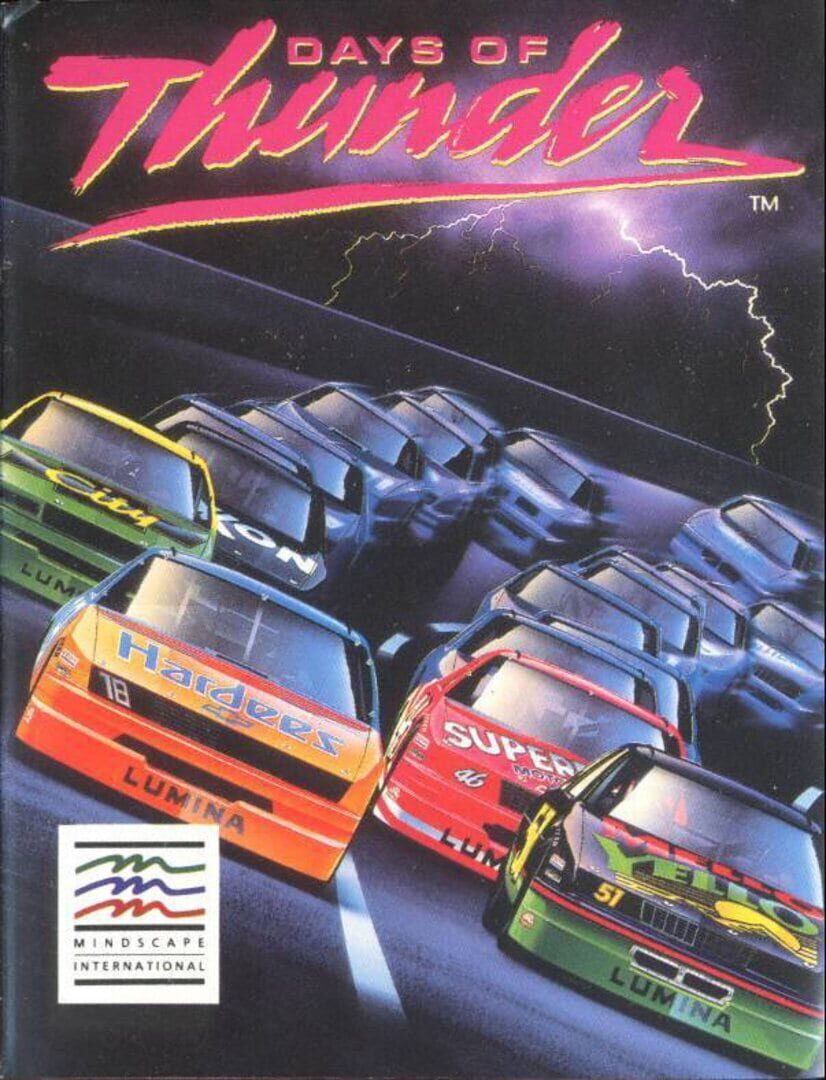Portada de Days of Thunder