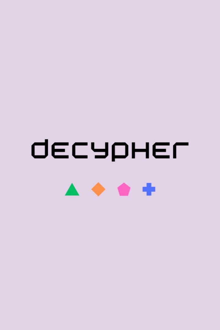 Decypher Cover