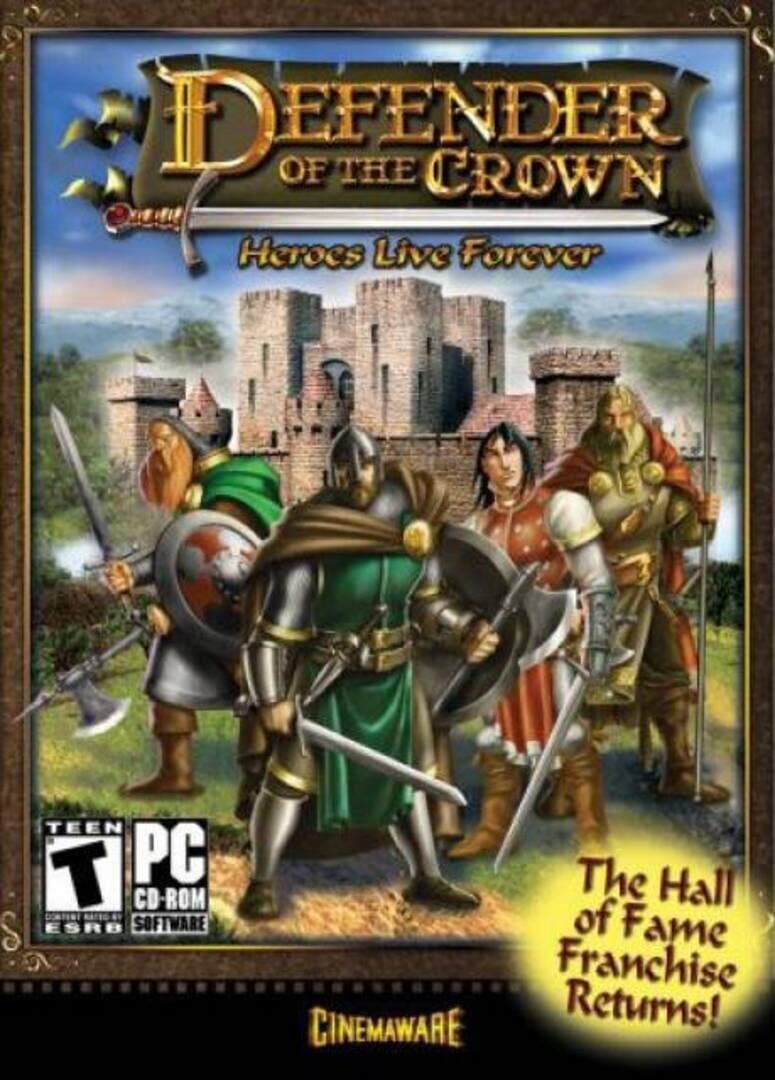 Copertina di Defender of the Crown: Heroes Live Forever