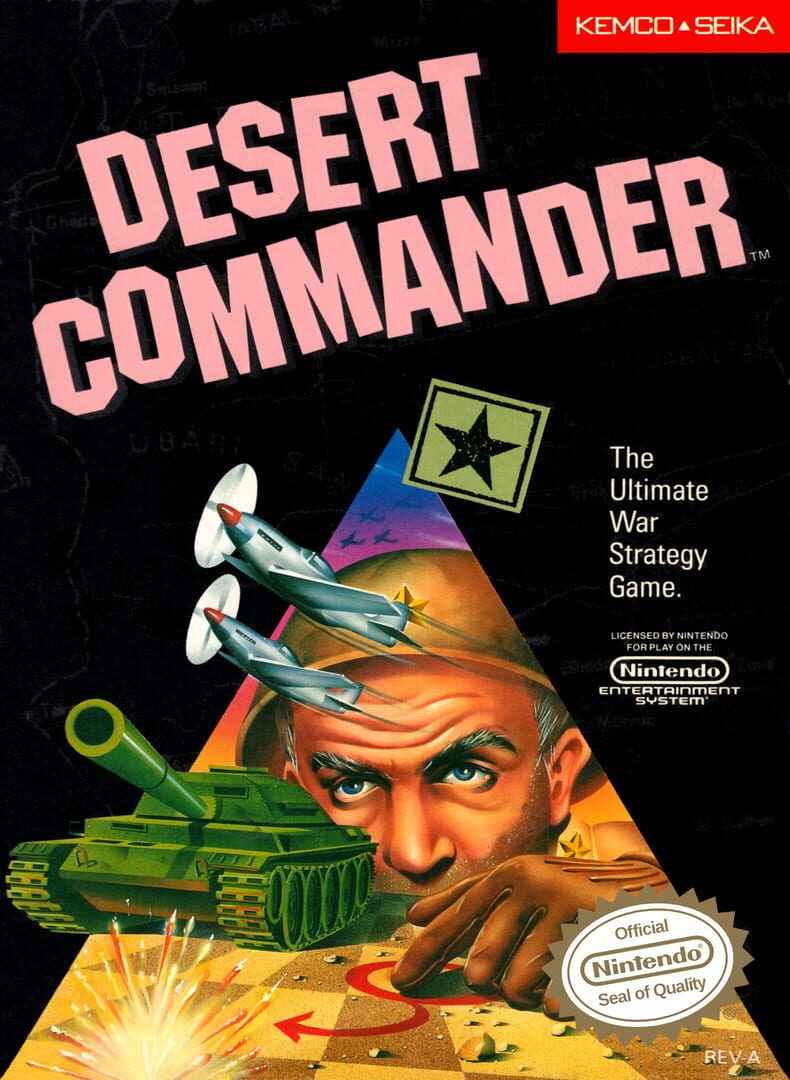 Couverture de Desert Commander