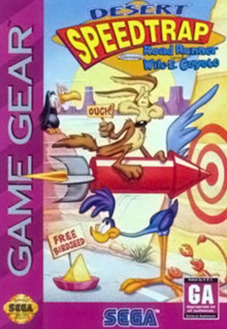 Desert Speedtrap Starring Road Runner & Wile E. Coyote Kapağı