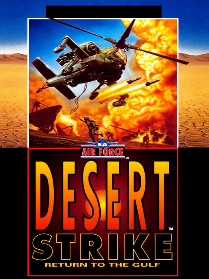 Capa de Desert Strike: Return to the Gulf