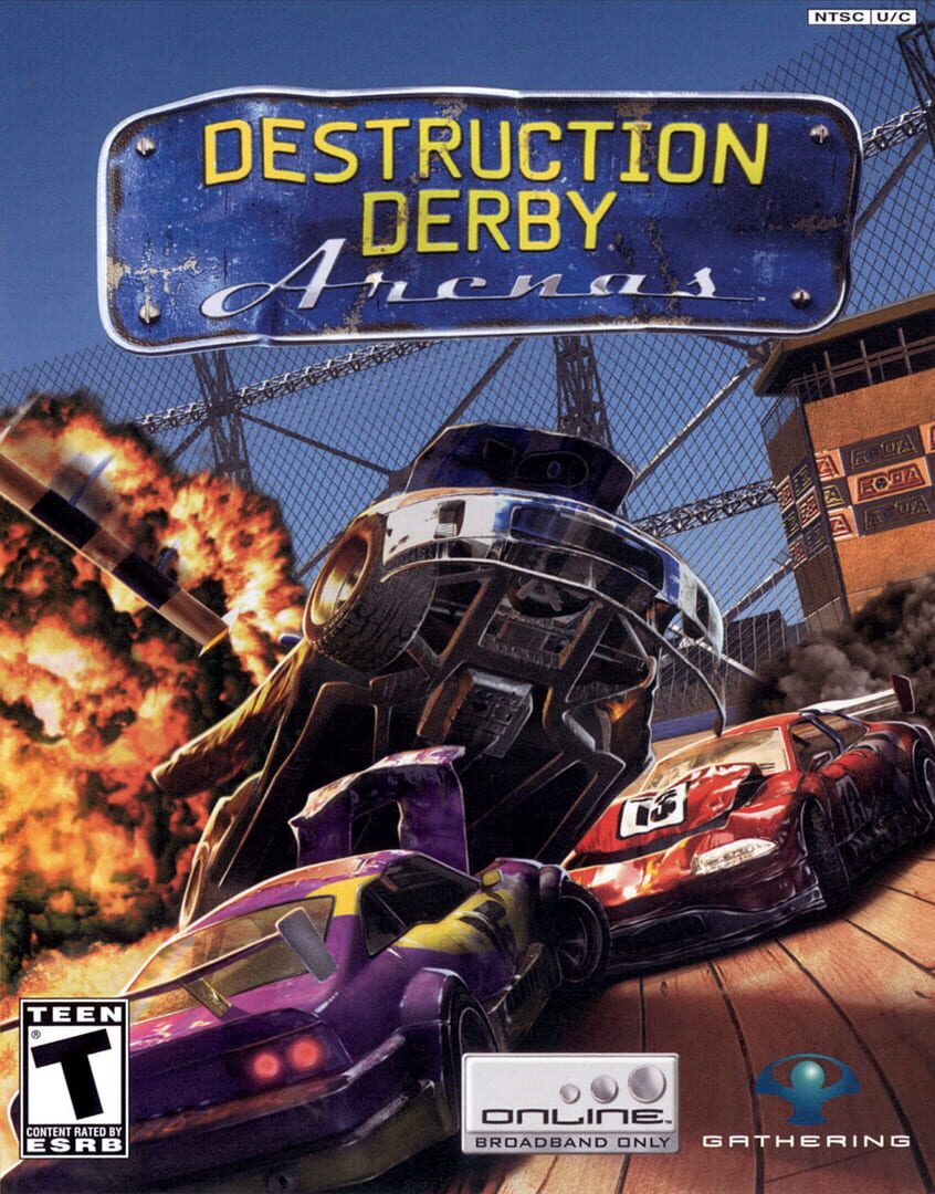 Destruction Derby: Arenas Kapağı