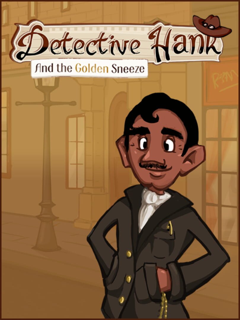 Couverture de Detective Hank and the Golden Sneeze