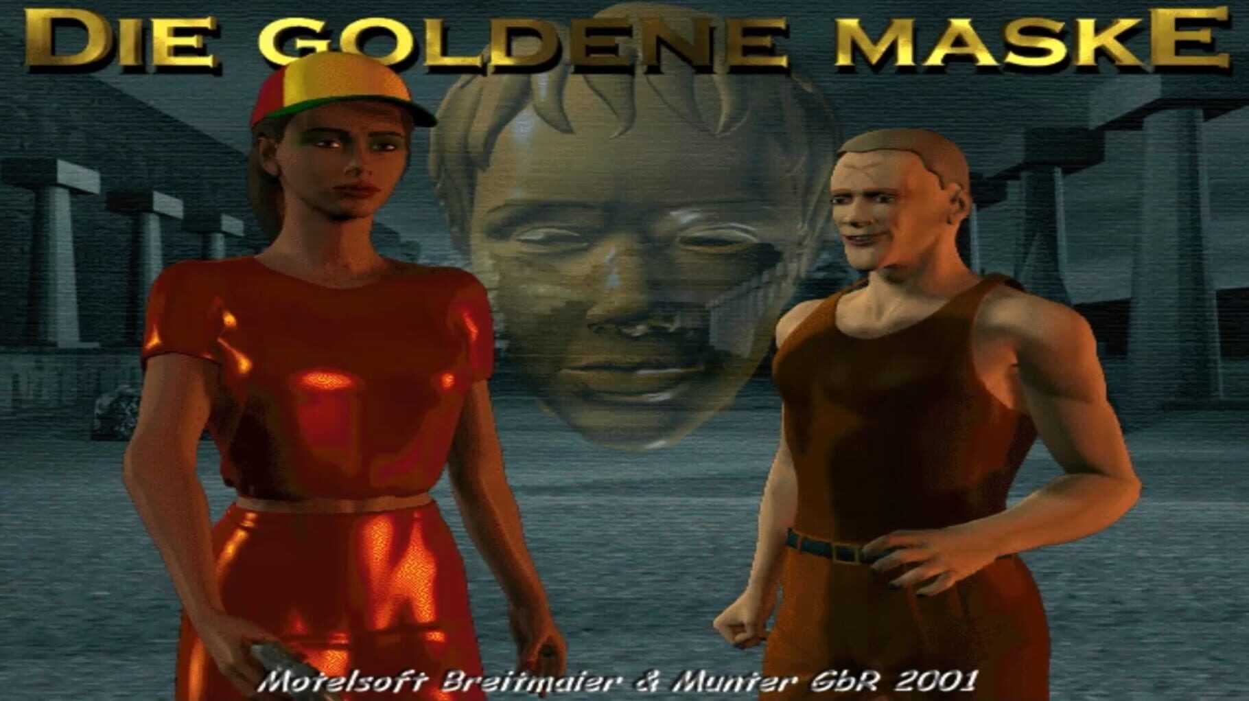 Couverture de Die goldene Maske