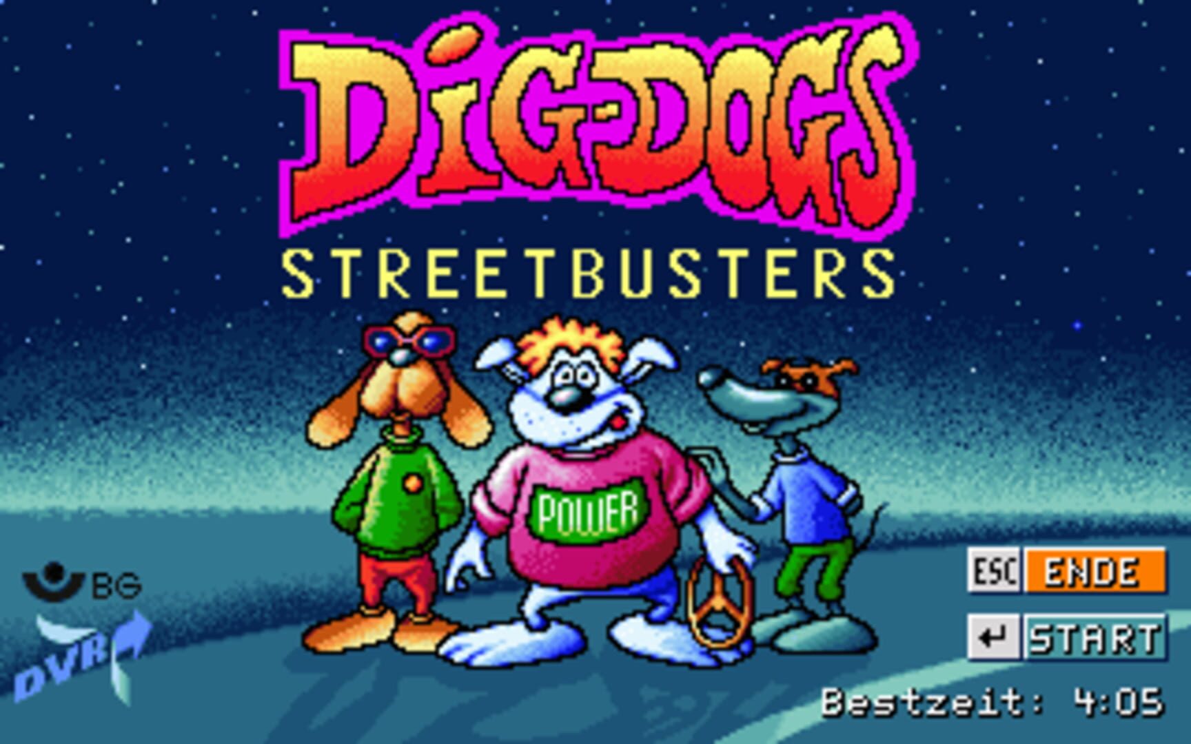 Portada de Dig Dogs: Streetbusters
