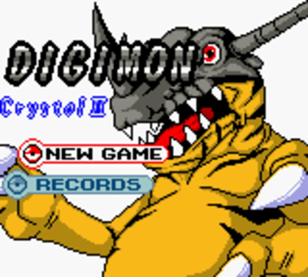Portada de Digimon Crystal Version II