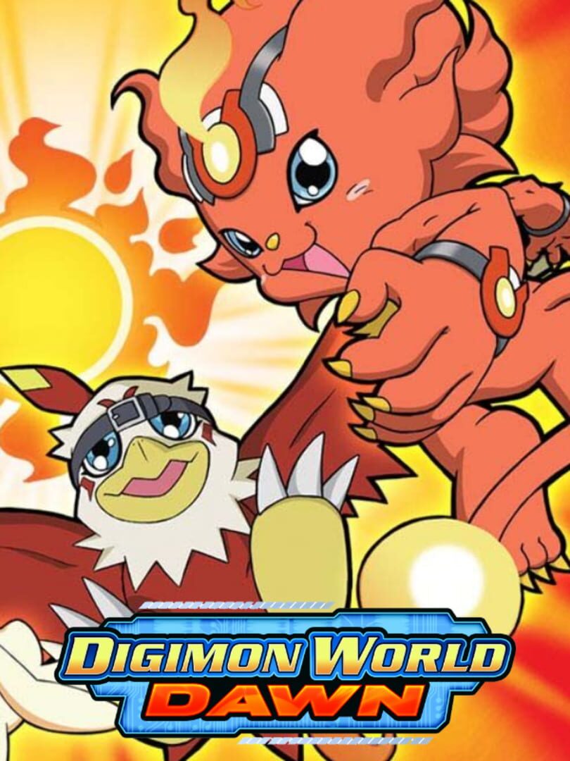 Portada de Digimon World Dawn