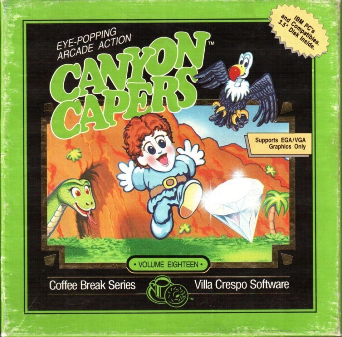 Copertina di Dino Jnr. in Canyon Capers