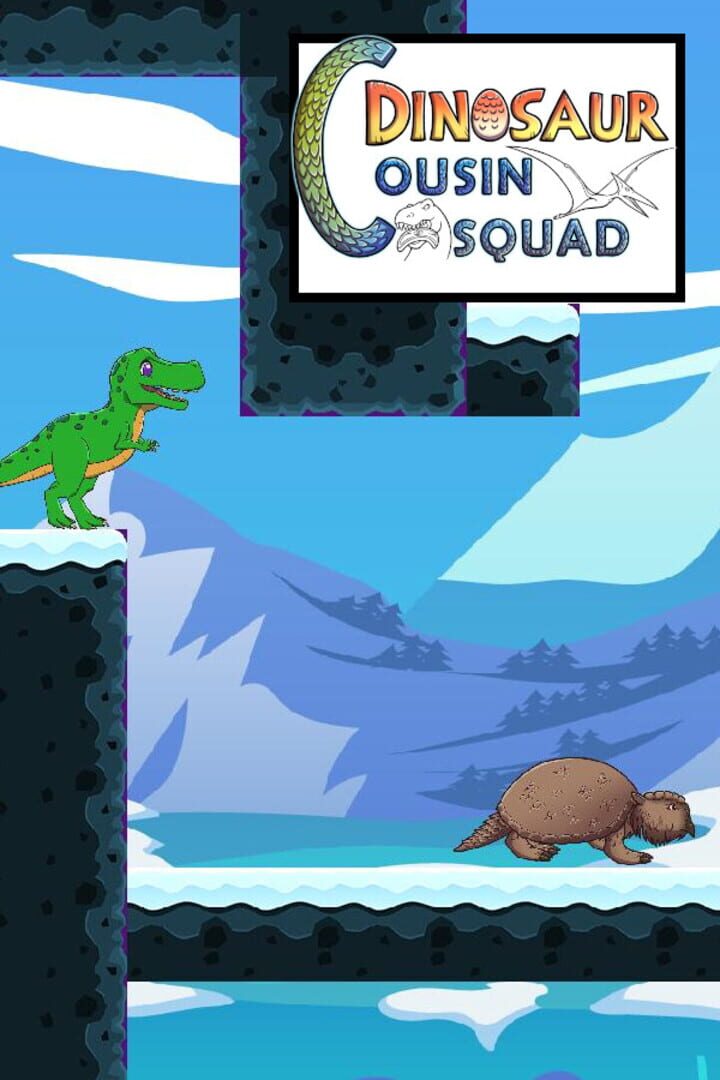 Capa de Dinosaur Cousin Squad