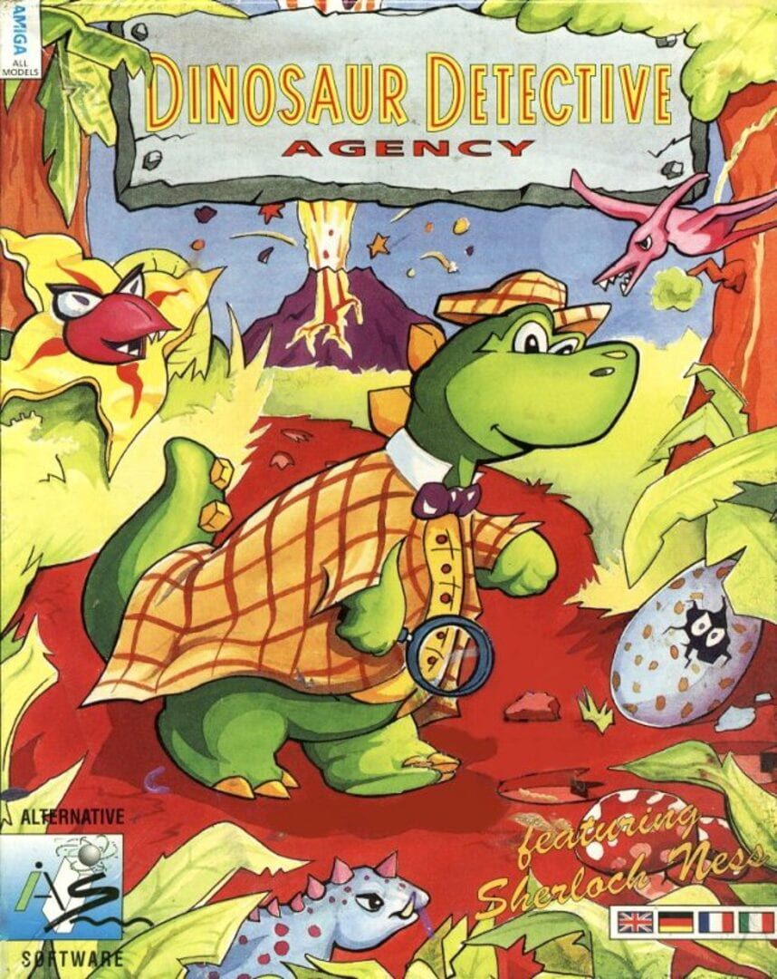 Portada de Dinosaur Detective Agency