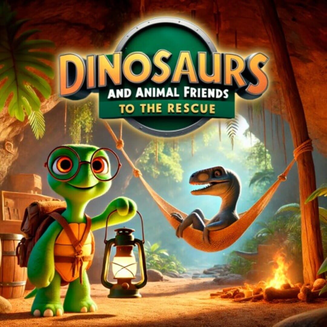 Capa de Dinosaurs and Animal Friends to the Rescue