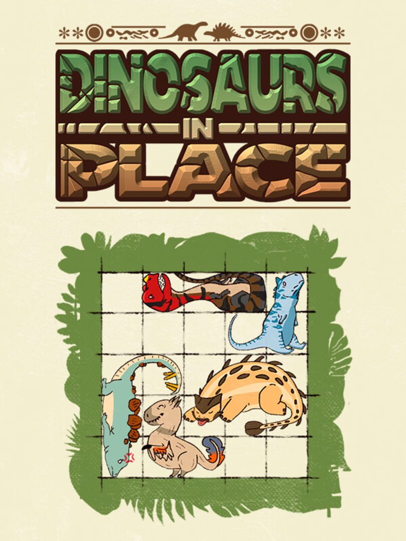 Dinosaurs in Place Cover