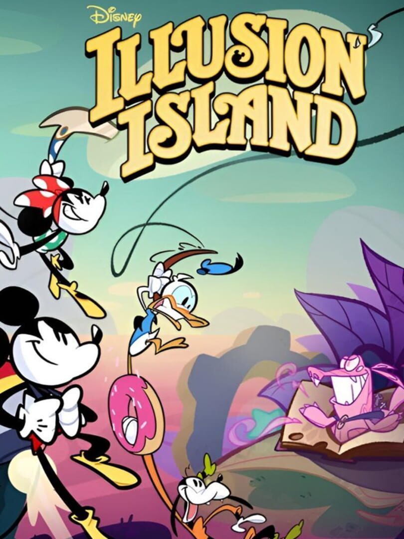 Capa de Disney Illusion Island