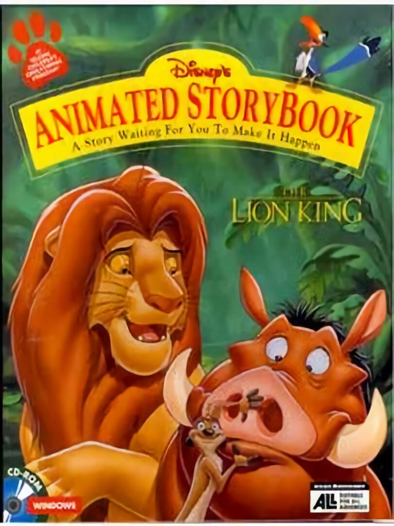 Disney's Animated Storybook: The Lion King Cover