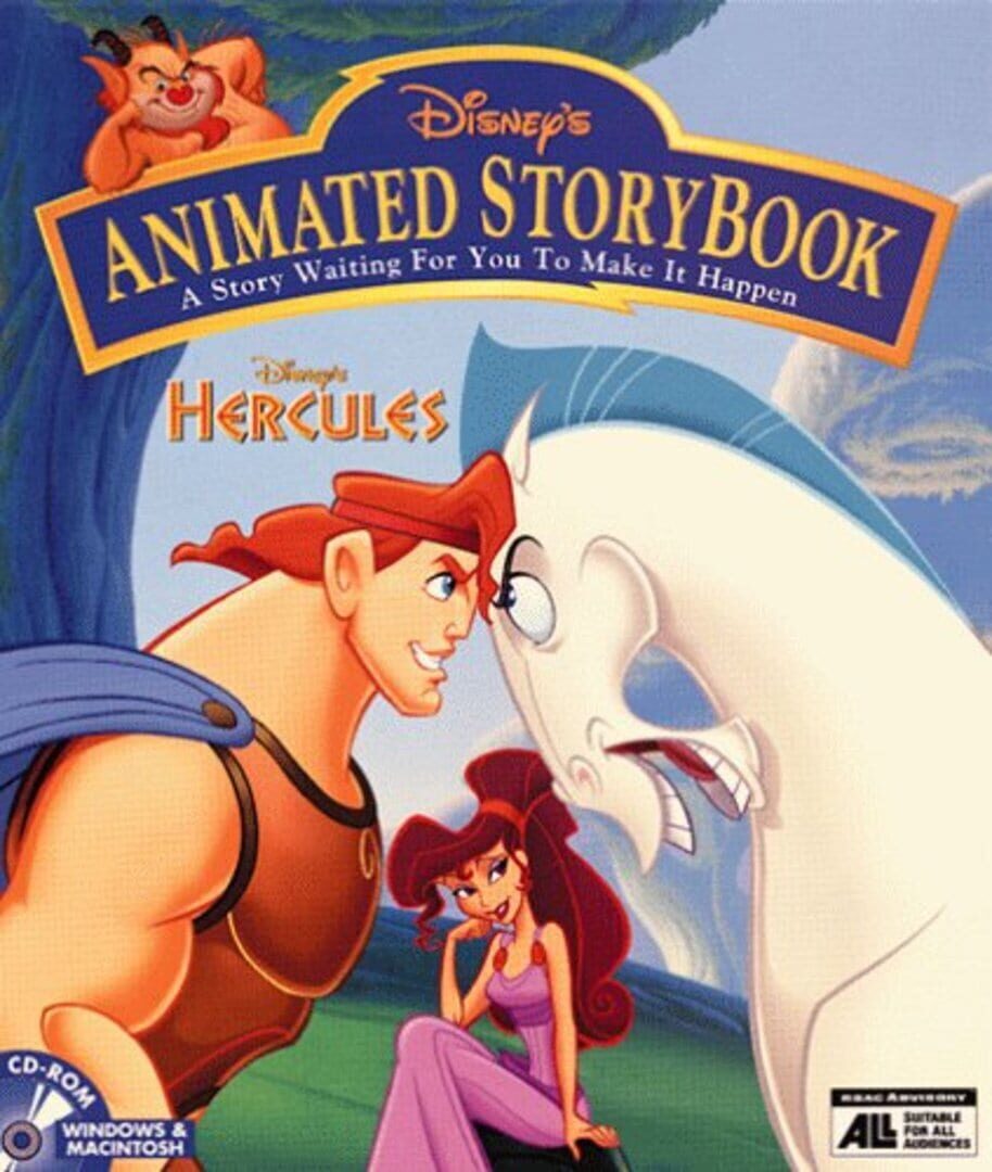 Copertina di Disney's Hercules: Animated Storybook