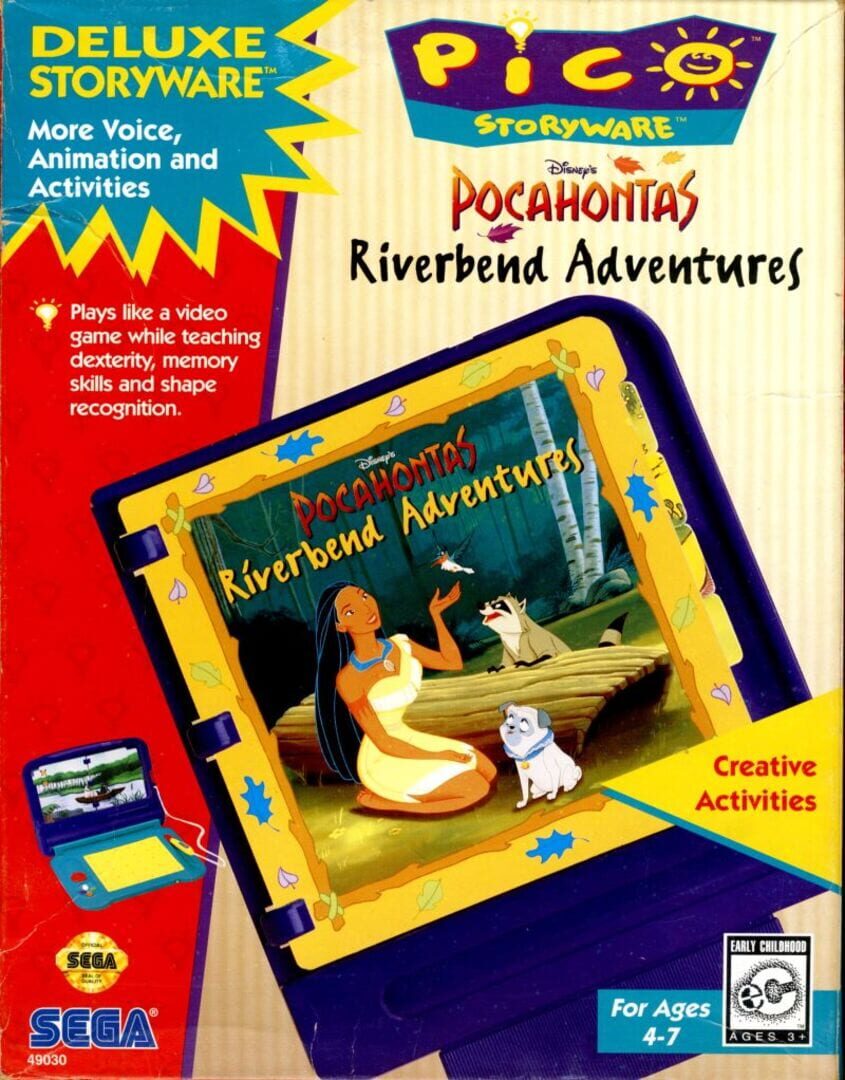 Portada de Disney's Pocahantas: Riverbend Adventures