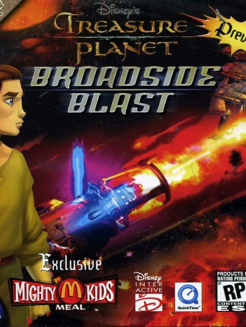 Couverture de Disney's Treasure Planet: Broadside Blast