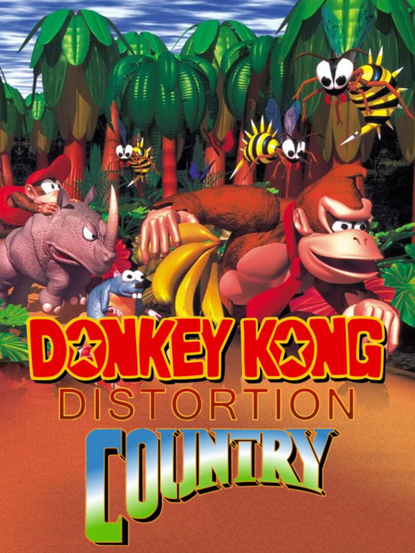 DKDC: Donkey Kong Distortion Country Cover