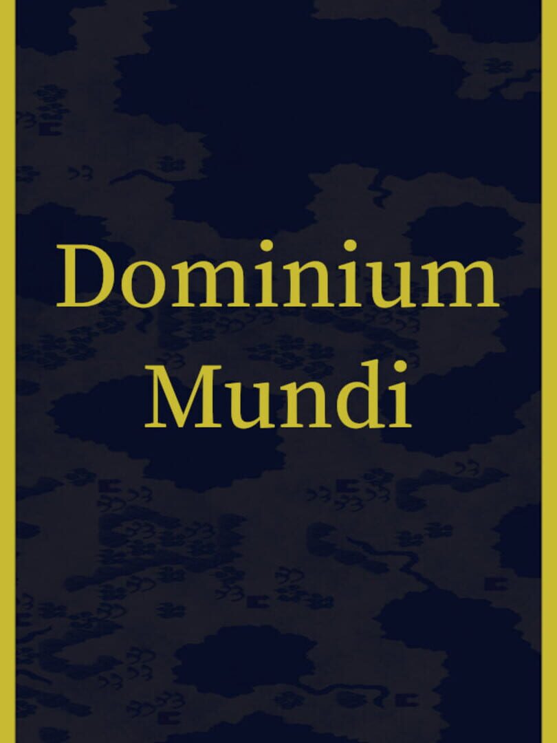 Dominium Mundi Cover