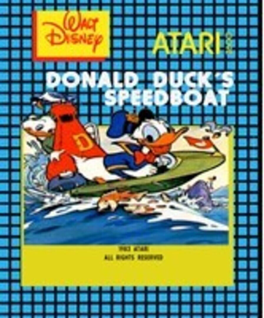 Capa de Donald Duck's Speedboat
