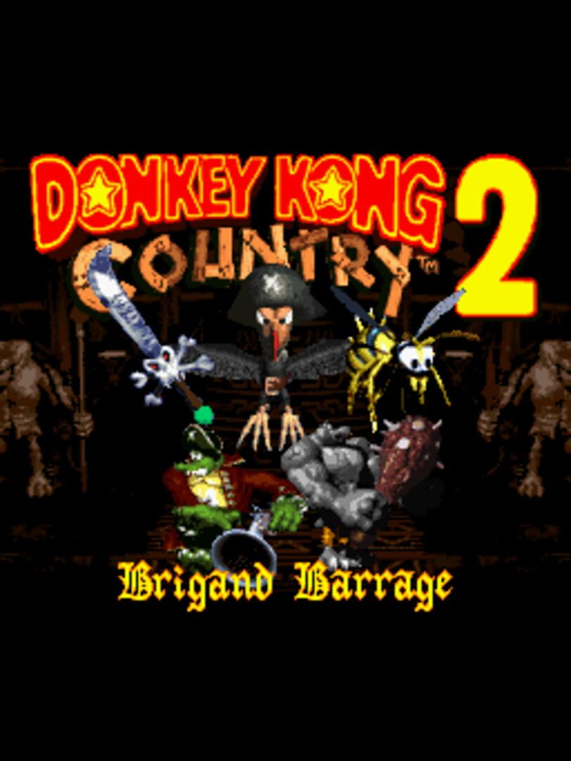 Portada de Donkey Kong Country 2: Brigand Barrage