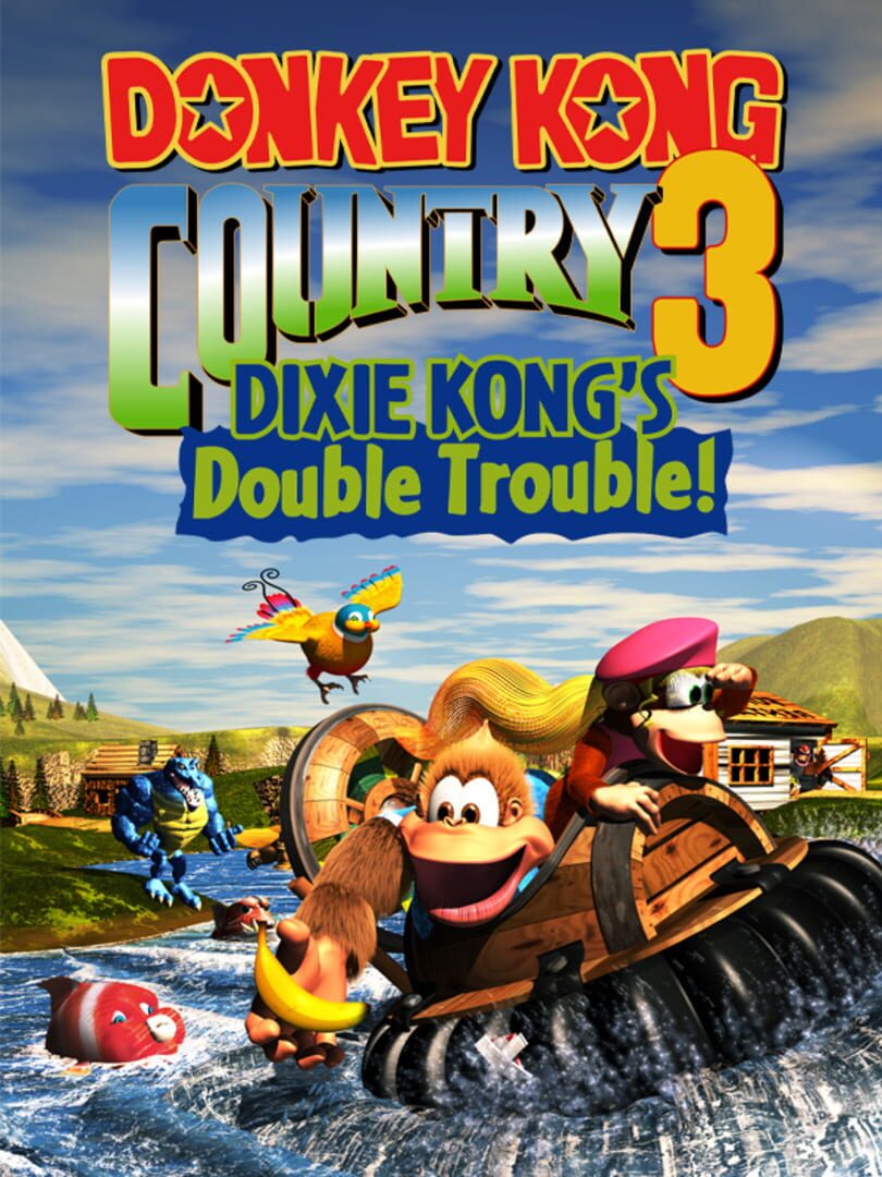 Donkey Kong Country 3: Dixie Kong's Double Trouble! カバー