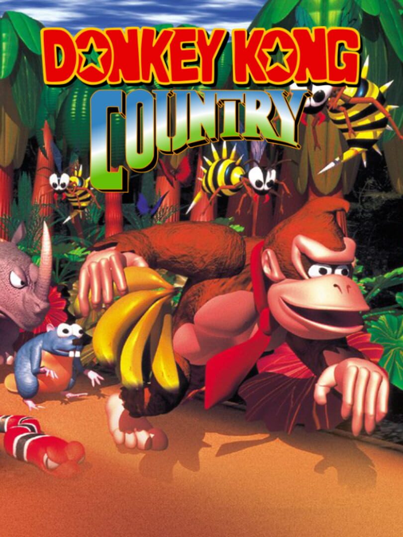 Portada de Donkey Kong Country