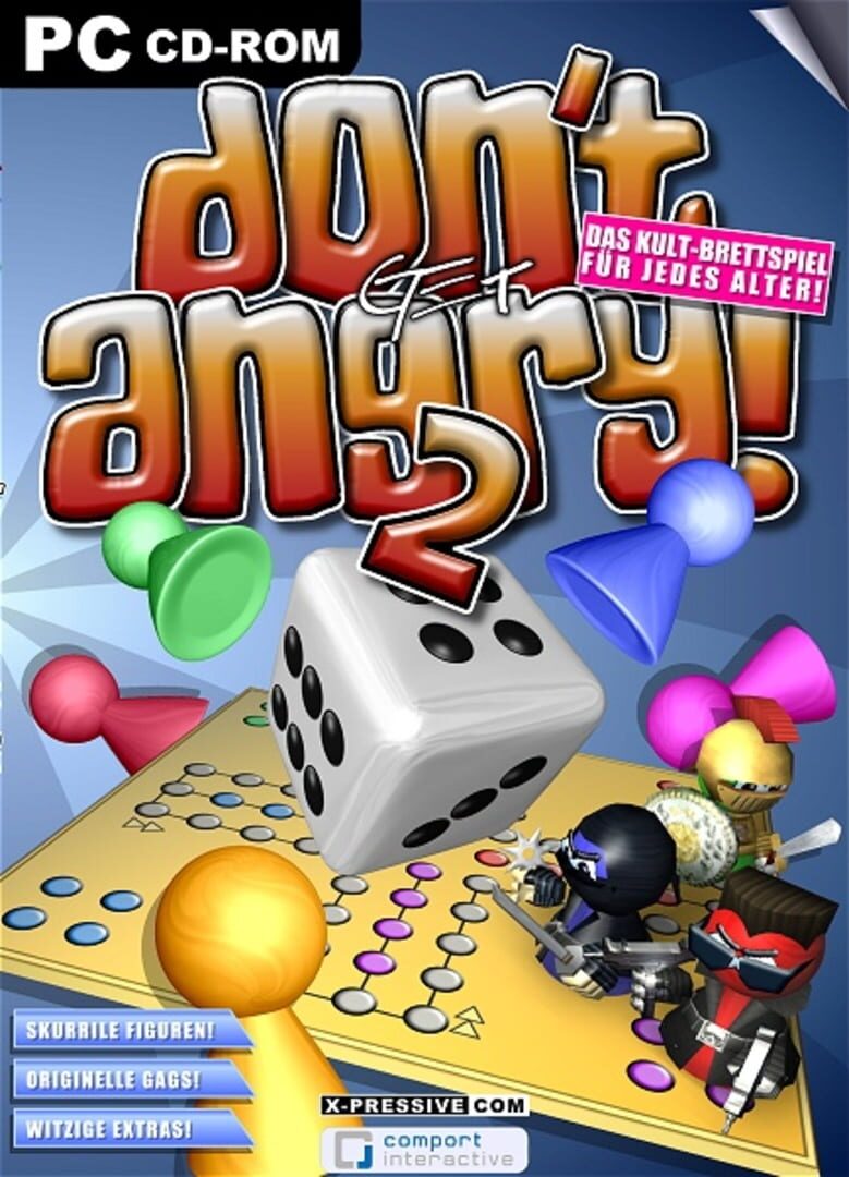 Capa de Don't Get Angry! 2