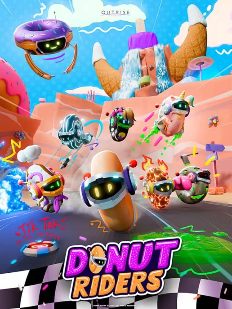 Couverture de Donut Riders