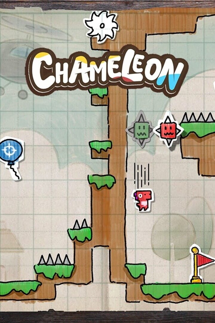 Doodle Adventure of Chameleon 커버