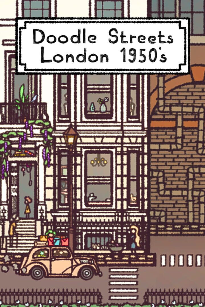 Capa de Doodle Streets: London 1950's