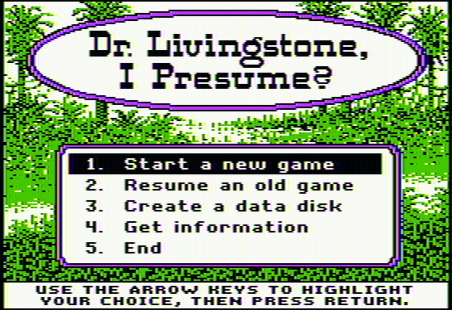 Dr. Livingstone, I Presume? Cover